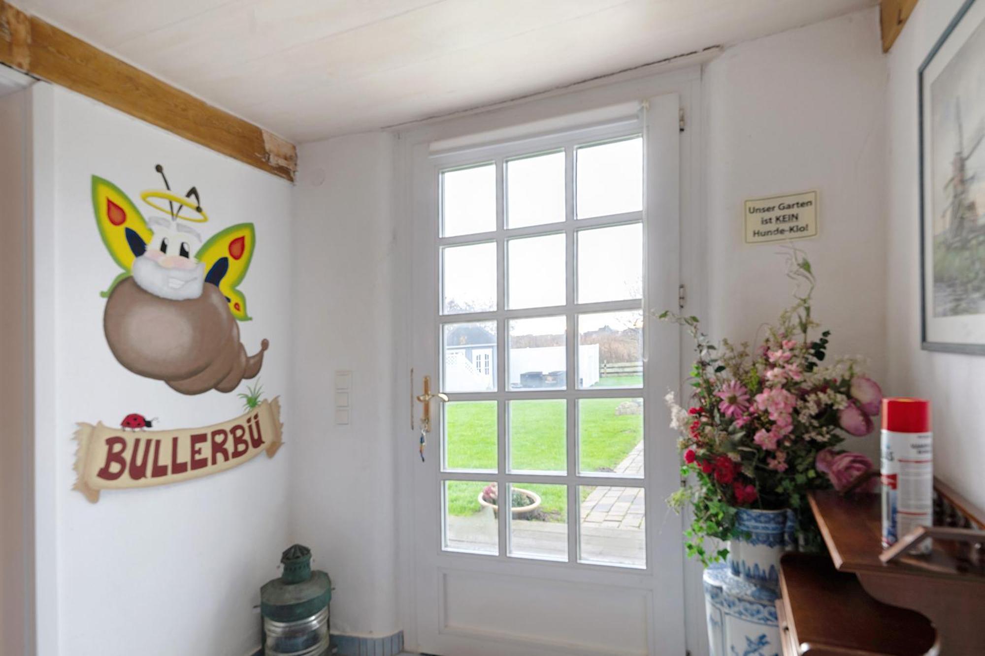 Deichhaus Bullerbue Dagebuell Villa Eksteriør bilde