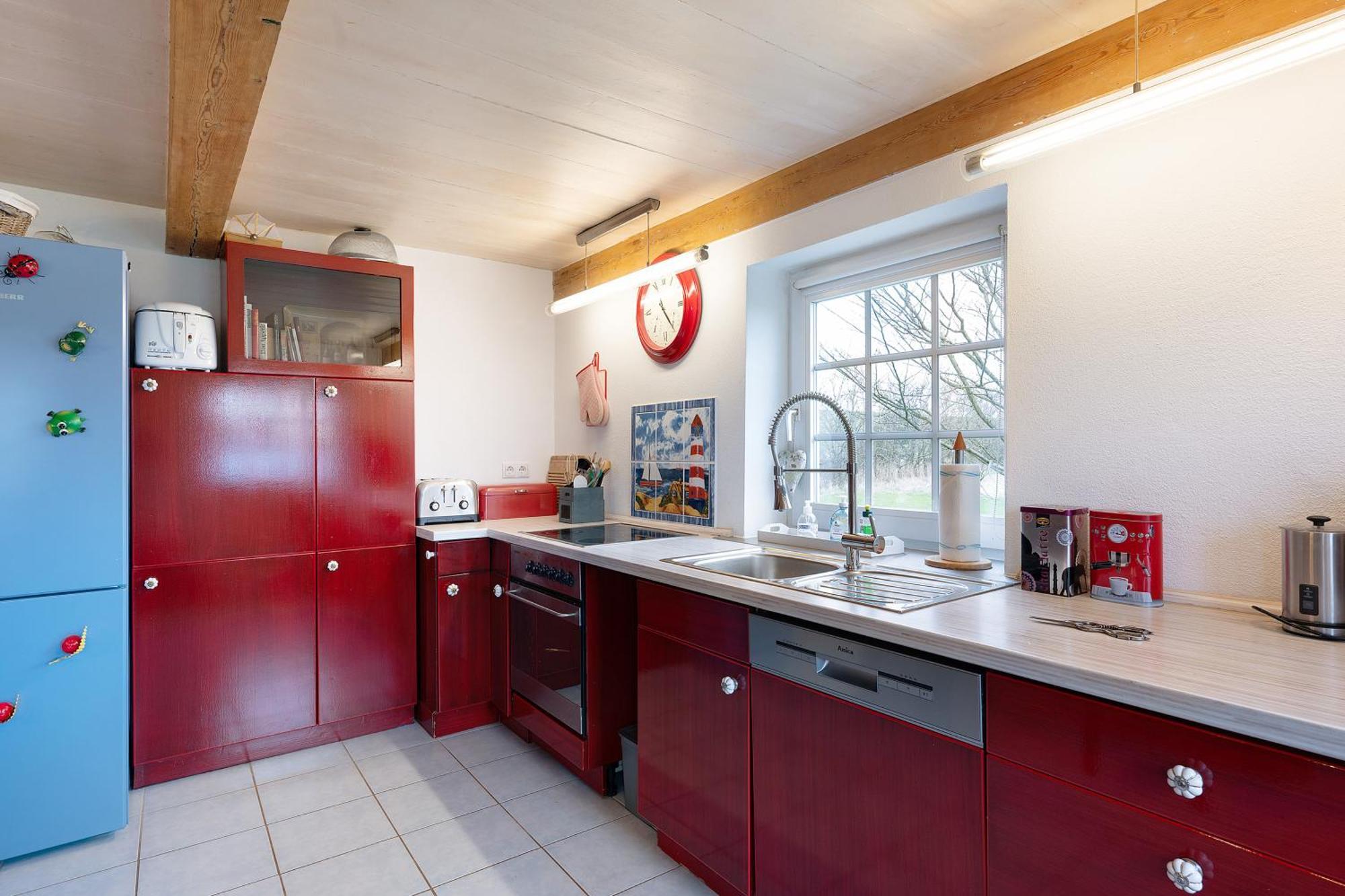 Deichhaus Bullerbue Dagebuell Villa Eksteriør bilde